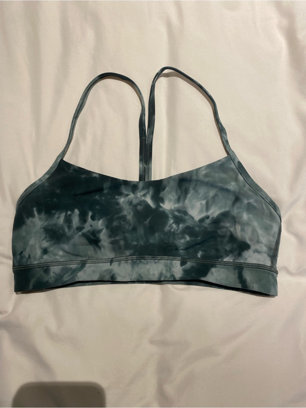 Tie-Dye Teal Sports Bralette